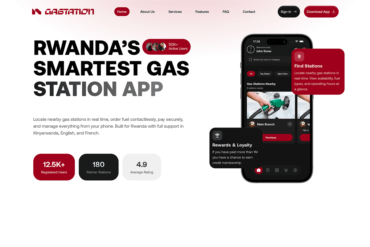 Gastation project preview