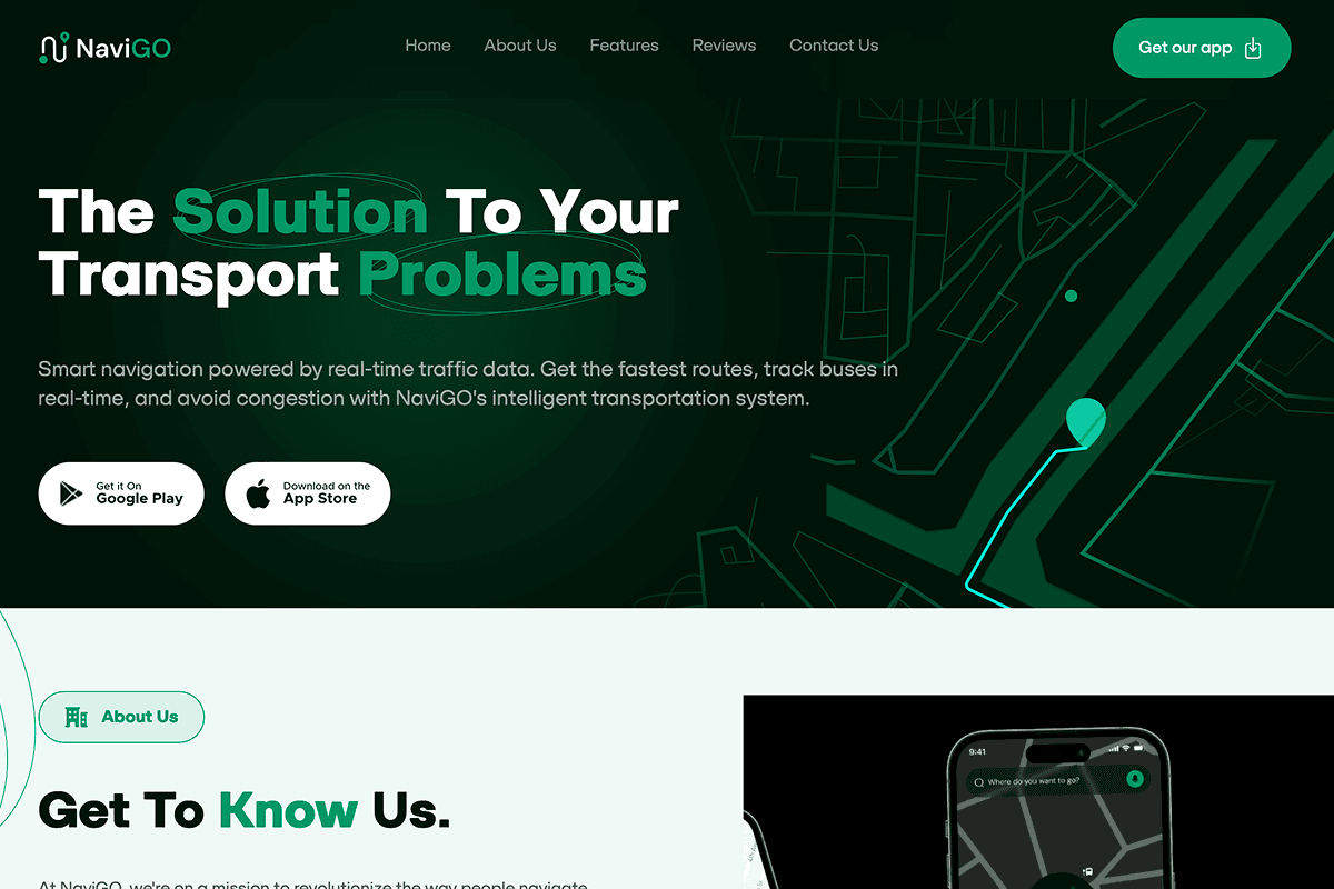 NaviGO project preview